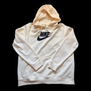 Nike Men's Butter Yellow Hoodie